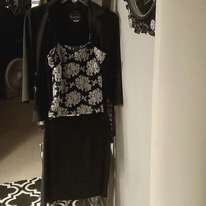 Victoria Ashley 3 piece Jacket, skirt, And Cami top set